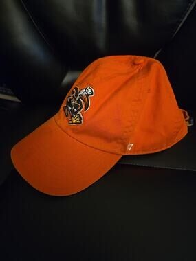 Virginia Tech Hokies ’47 Brand Orange Adjustable Clean Up Hat Cap NCAA